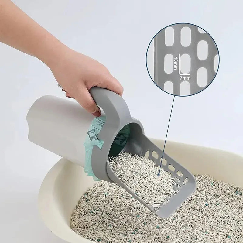 Household Cat Litter Cleaning Shovel Special Cat Litter Box Scoop Efficient Garbage Remover Practical Pet Cat Accessory Tools