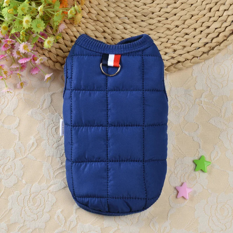 Winter Warm Dog Coat Jacket Windproof Pet Clothes for Small Dogs Padded Clothing Chihuahua Clothes Pet Supplies