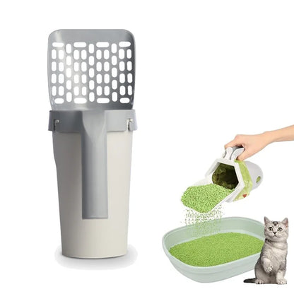 Household Cat Litter Cleaning Shovel Special Cat Litter Box Scoop Efficient Garbage Remover Practical Pet Cat Accessory Tools